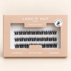 BARELY THERE Press On Pre-Glued Underlash Extensions